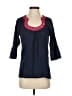 Rungolee Blue 3/4 Sleeve Blouse Size S - photo 1