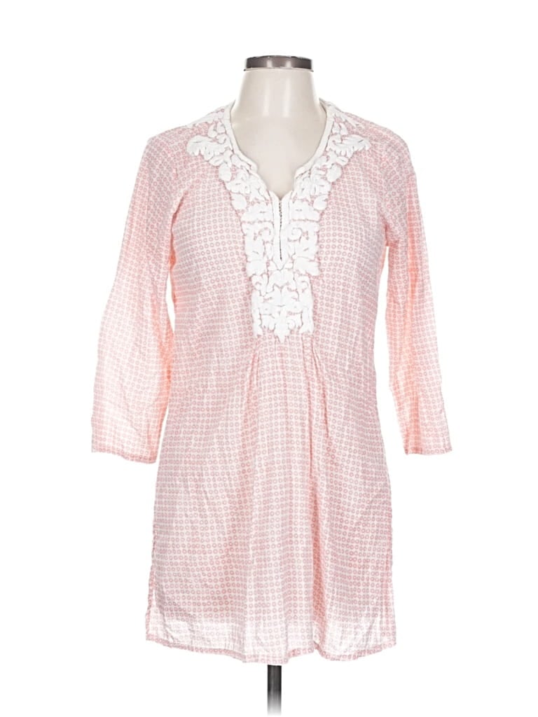 Pre-owned Roller Rabbit 3/4 Sleeve Blouse In Pink