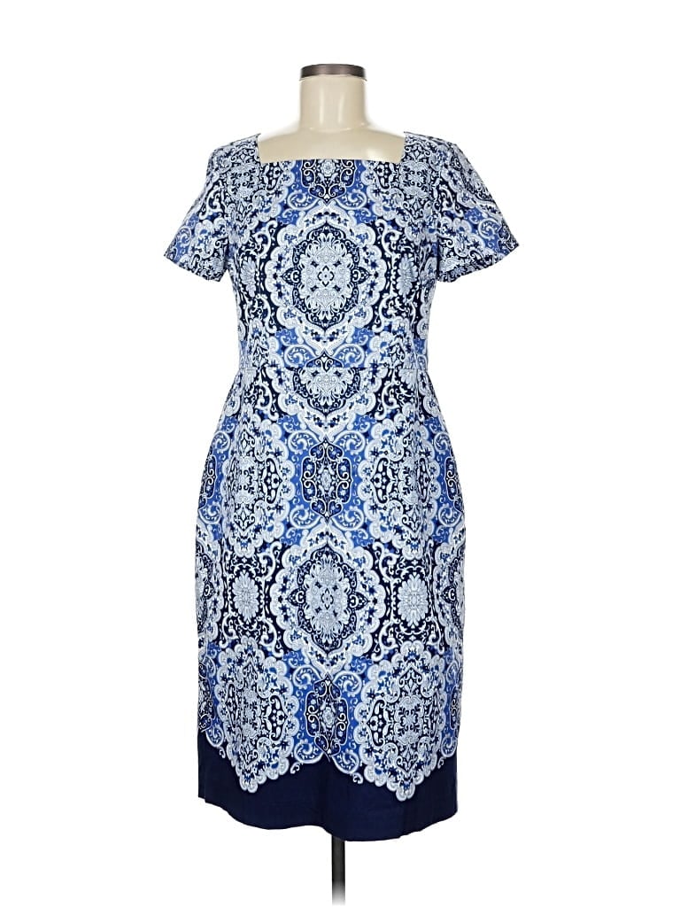 Pre-owned Talbots Casual Dress In Blue