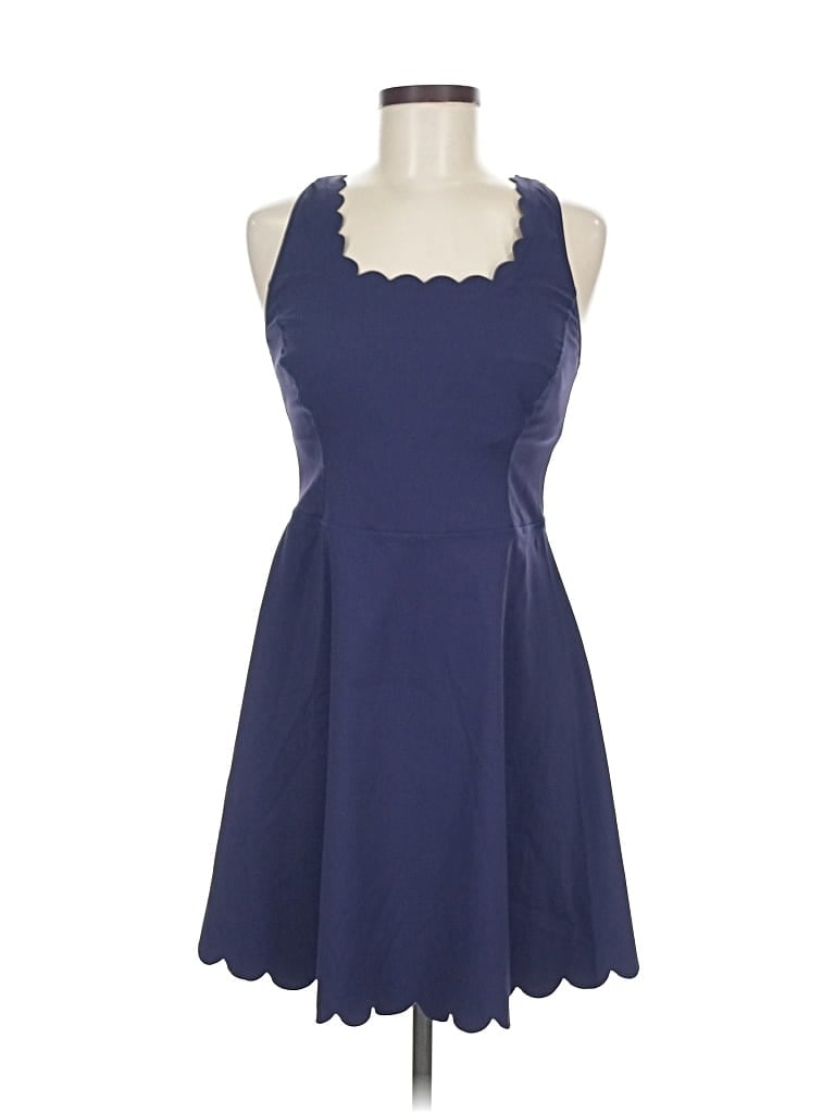 Pre-owned Attraco Cocktail Dress In Blue