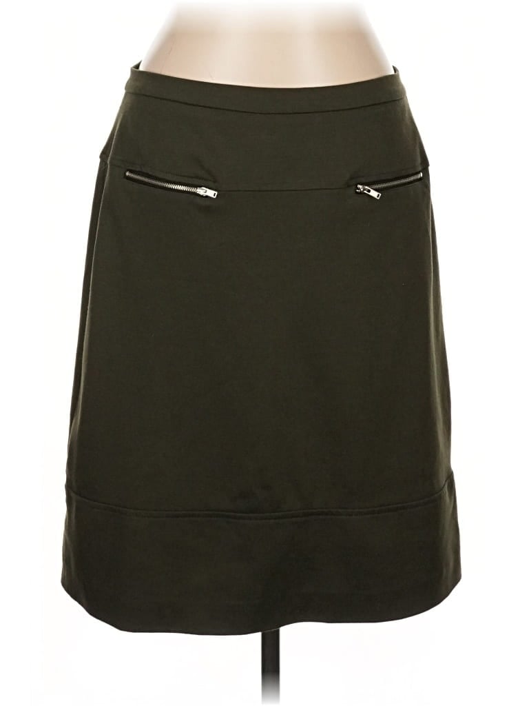 Pre-owned Ny Collection Casual Skirt In Green