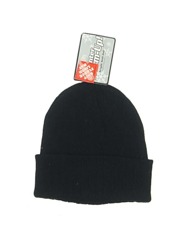 Pre-owned Assorted Brands Beanie Hat In Black