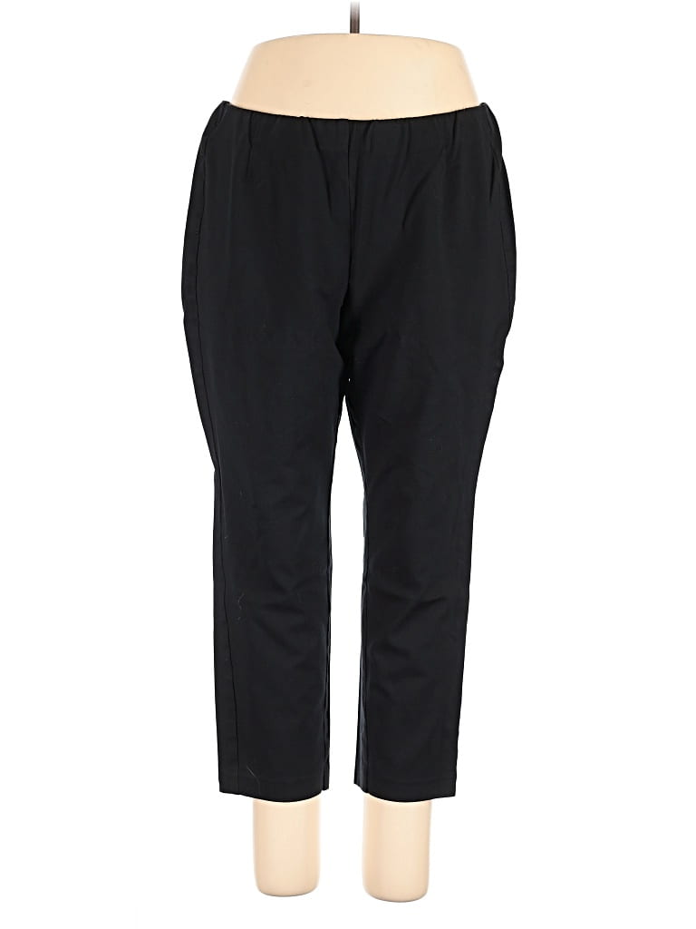 Pre-owned Jjill Casual Pants In Black