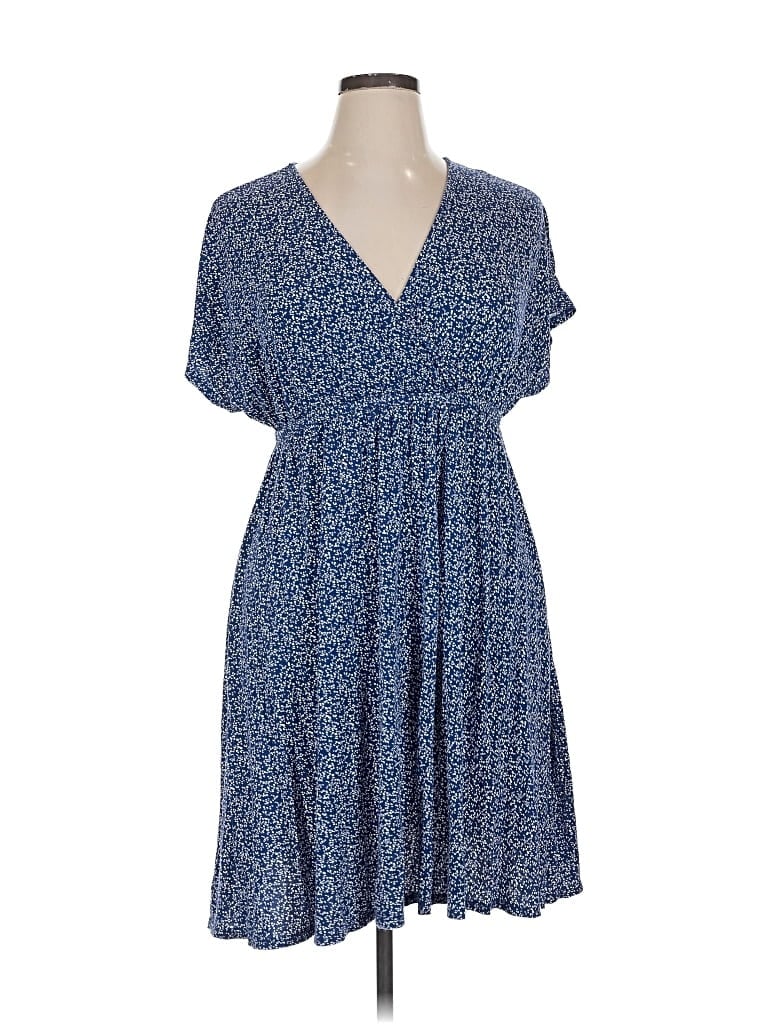 Pre-owned Amazon Essentials Casual Dress In Blue