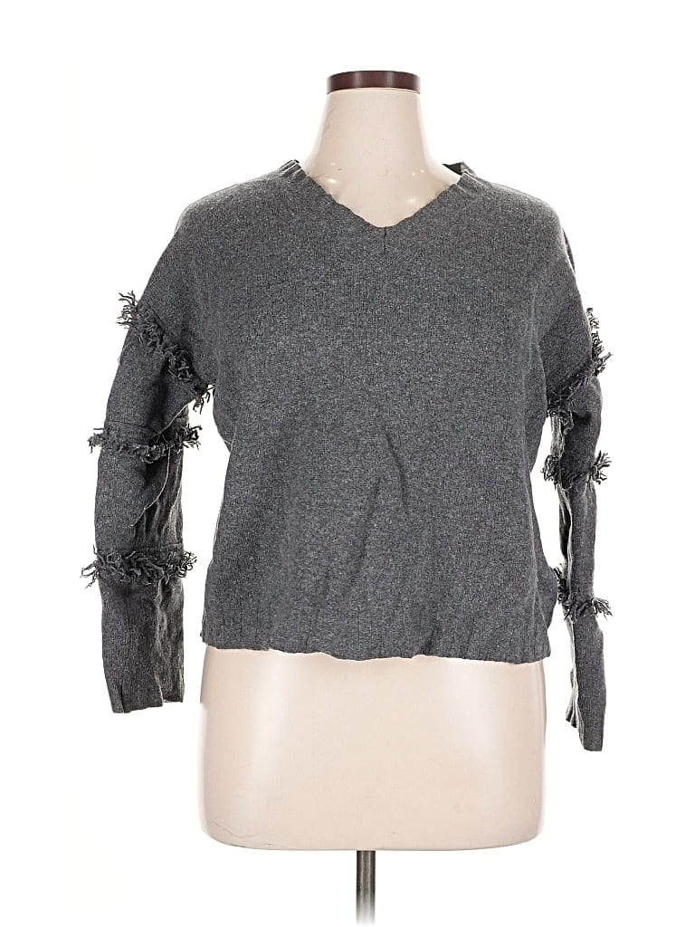 Pre-owned Jason Wu Pullover Sweater In Gray