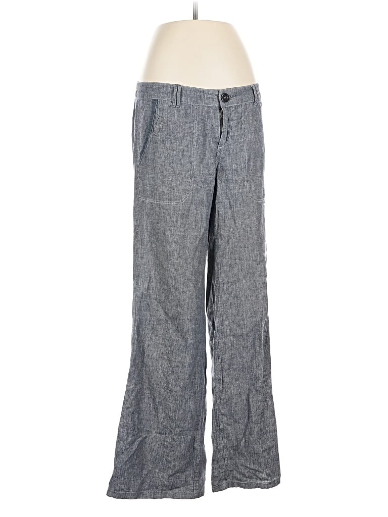 Pre-owned Pilcro Linen Pants In Gray