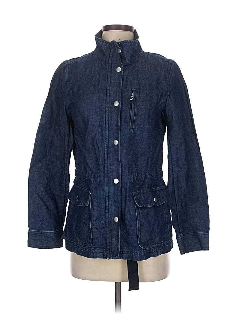 Pre-owned Talbots Denim Jacket In Blue