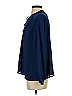 Cynthia Steffe Blue Long Sleeve Blouse Size S - photo 5