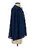 Cynthia Steffe Blue Long Sleeve Blouse Size S - photo 4