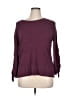 Simply Vera Vera Wang Burgundy Pullover Sweater Size XL - photo 1