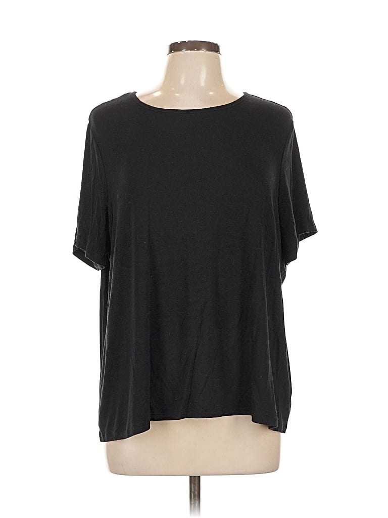 Pre-owned Old Navy Short Sleeve T-shirt In Black