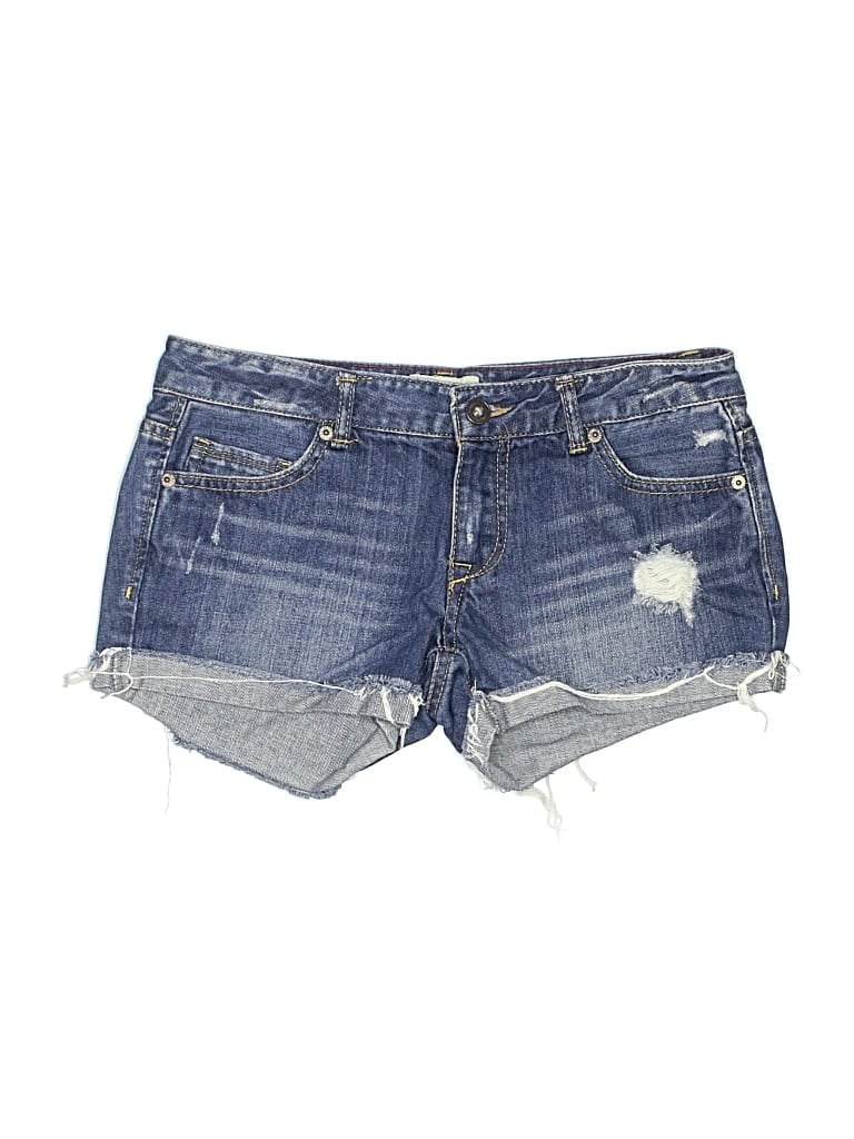 Pre-owned Aéropostale Denim Shorts In Blue