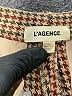 L'Agence Houndstooth Brown Tan Casual Pants Size 4 - photo 7