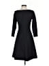 J.Crew Solid Black Casual Dress Size 2 - photo 2