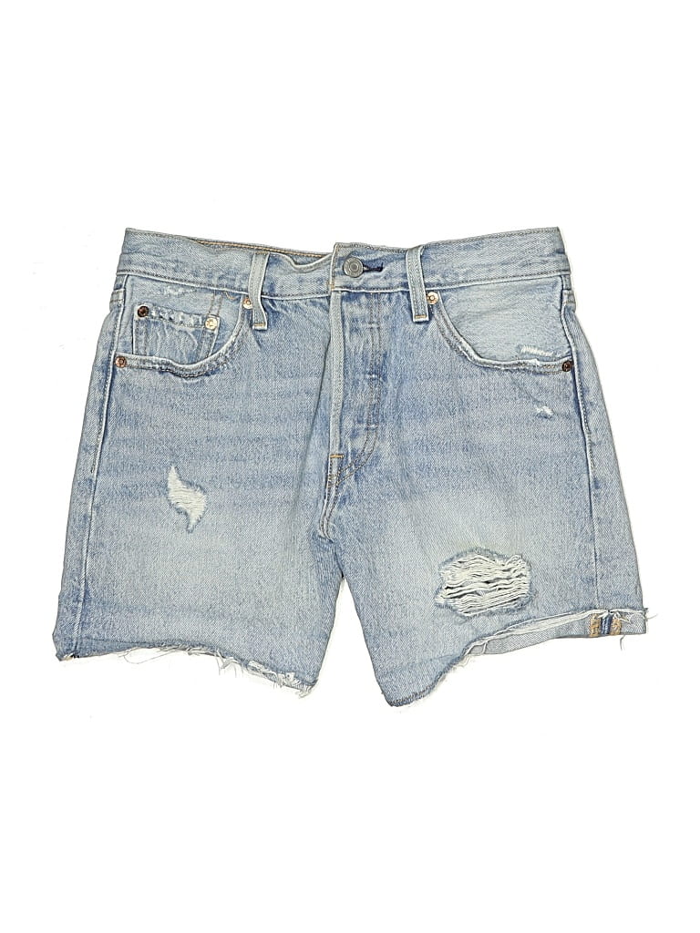 Pre-owned Levi's Denim Shorts In Blue