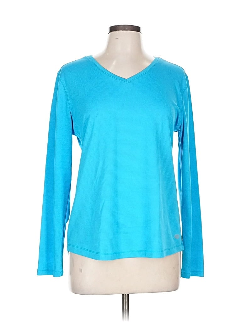 Pre-owned Reel Legends Long Sleeve T-shirt In Blue