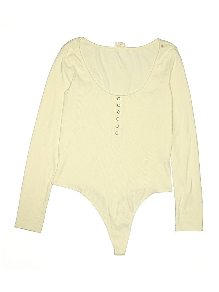 Pre-owned Open Edit Bodysuit In Yellow
