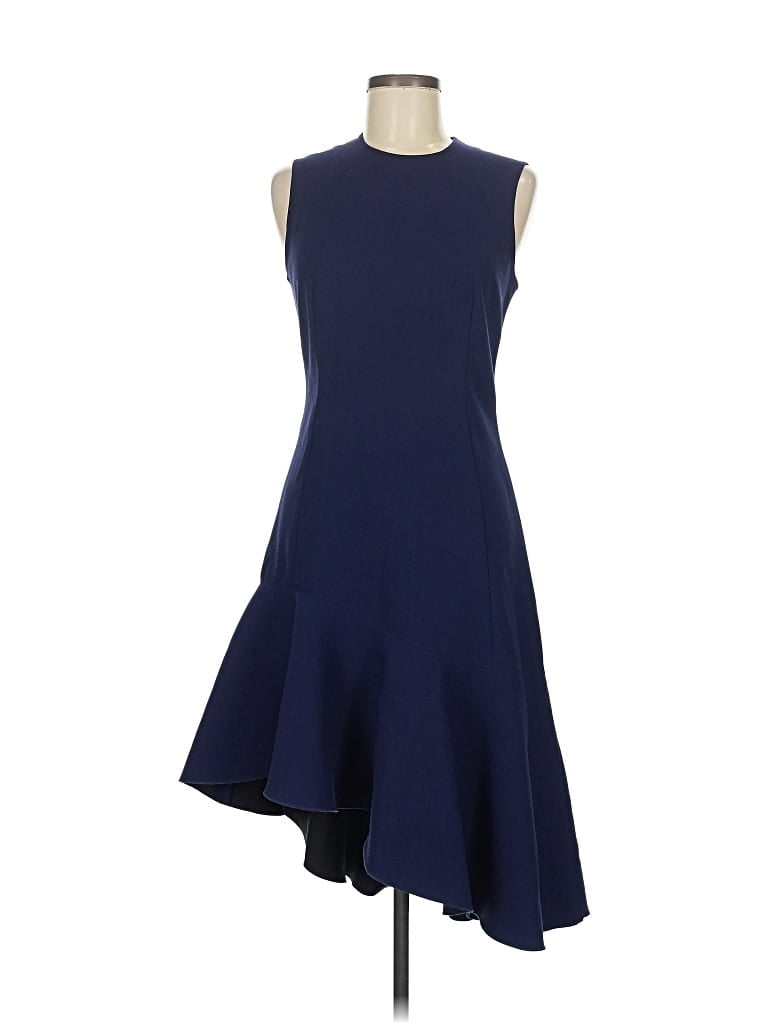Pre-owned Elizabeth And James Cocktail Dress In Blue