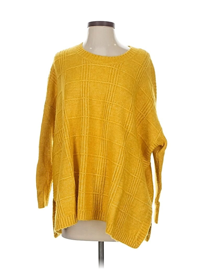 Pre-owned Cabi Pullover Sweater In Yellow