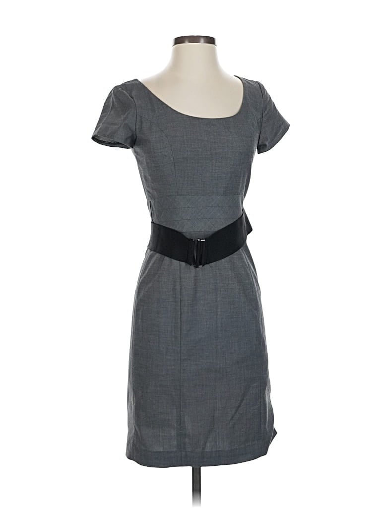 Pre-owned H&m Casual Dress In Gray