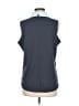 Belyn Key Color Block Gray Sleeveless Button-Down Shirt Size M - photo 2