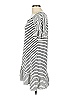 Max Studio Stripes White Casual Dress Size L (estimated) - photo 5
