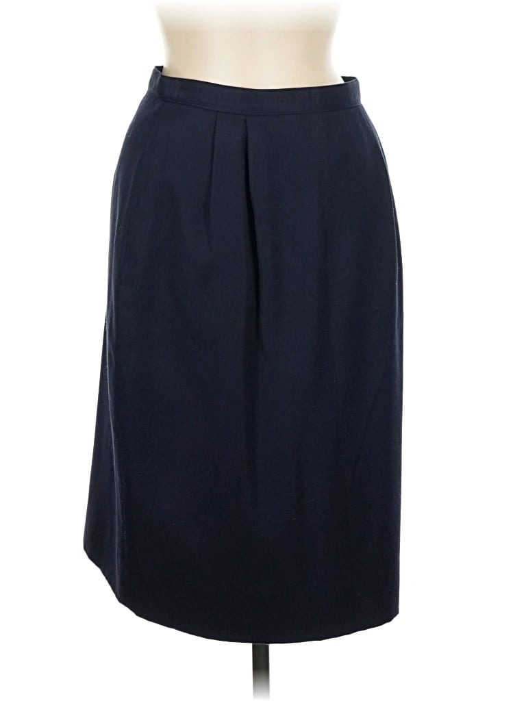 Pre-owned Unbranded Formal Skirt In Blue
