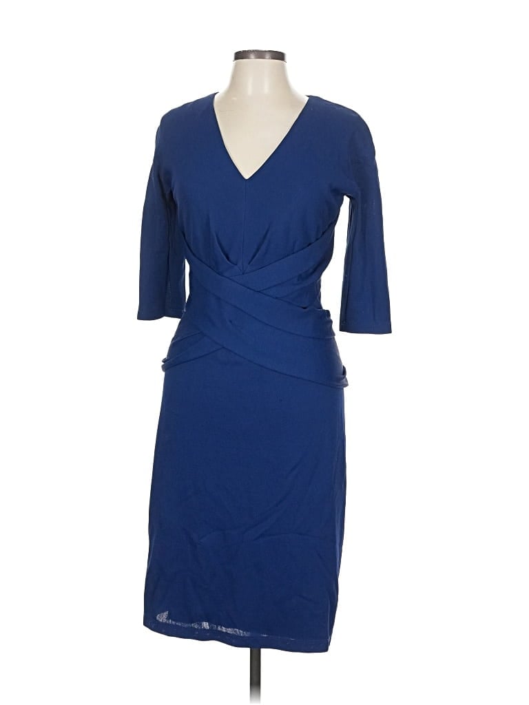 Pre-owned Donna Karan Cocktail Dress In Blue
