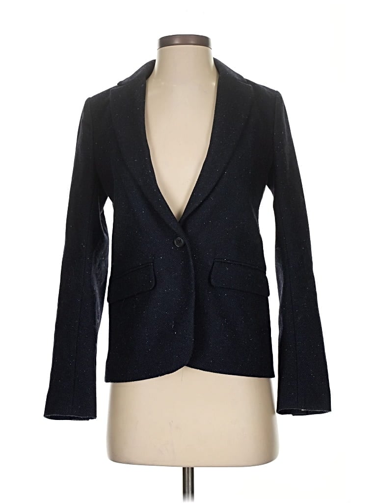 Pre-owned Abercrombie & Fitch Blazer Jacket In Black