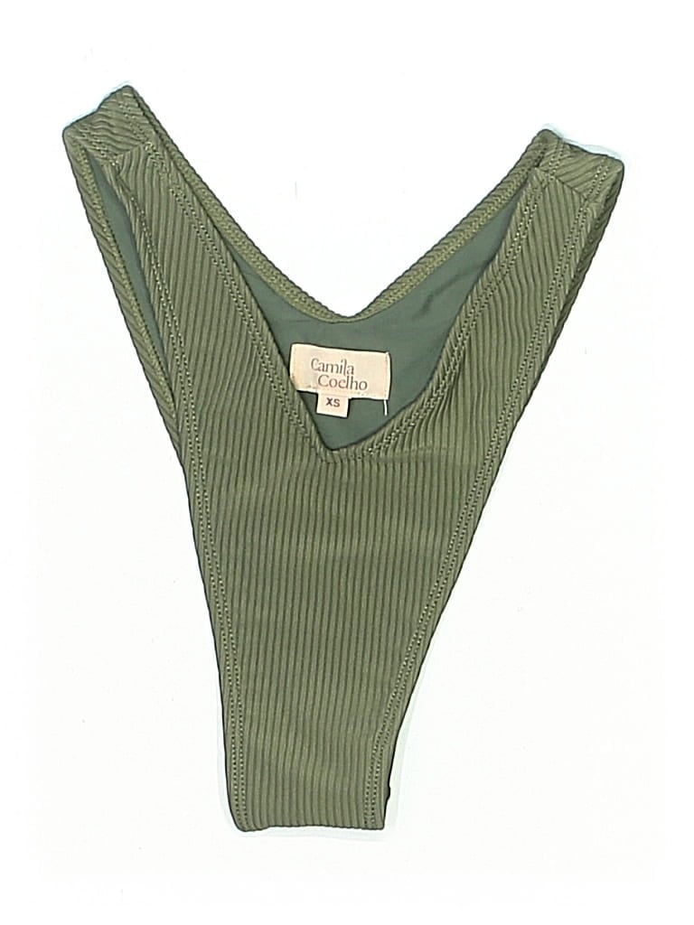Pre-owned Camila Coelho Swimsuit Bottoms In Green