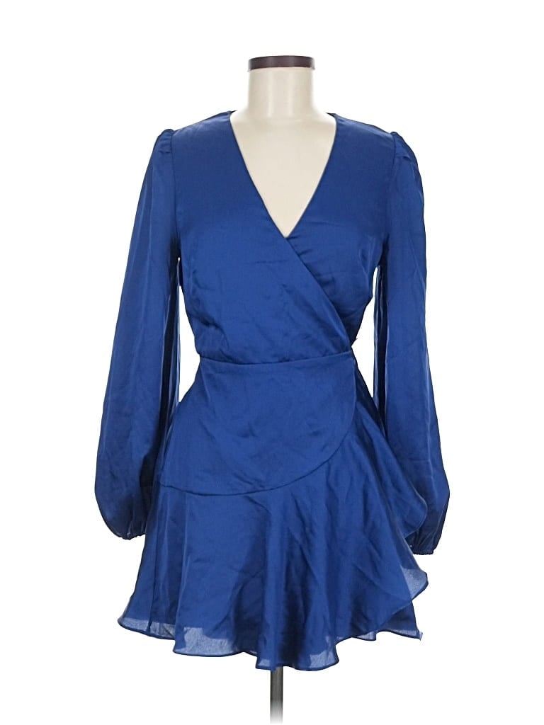 Pre-owned Lulus Cocktail Dress In Blue