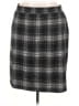 Lands' End Plaid Black Formal Skirt Size 1X - photo 1