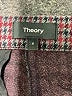 Theory Plaid Burgundy Dress Pants Size 4 - photo 7