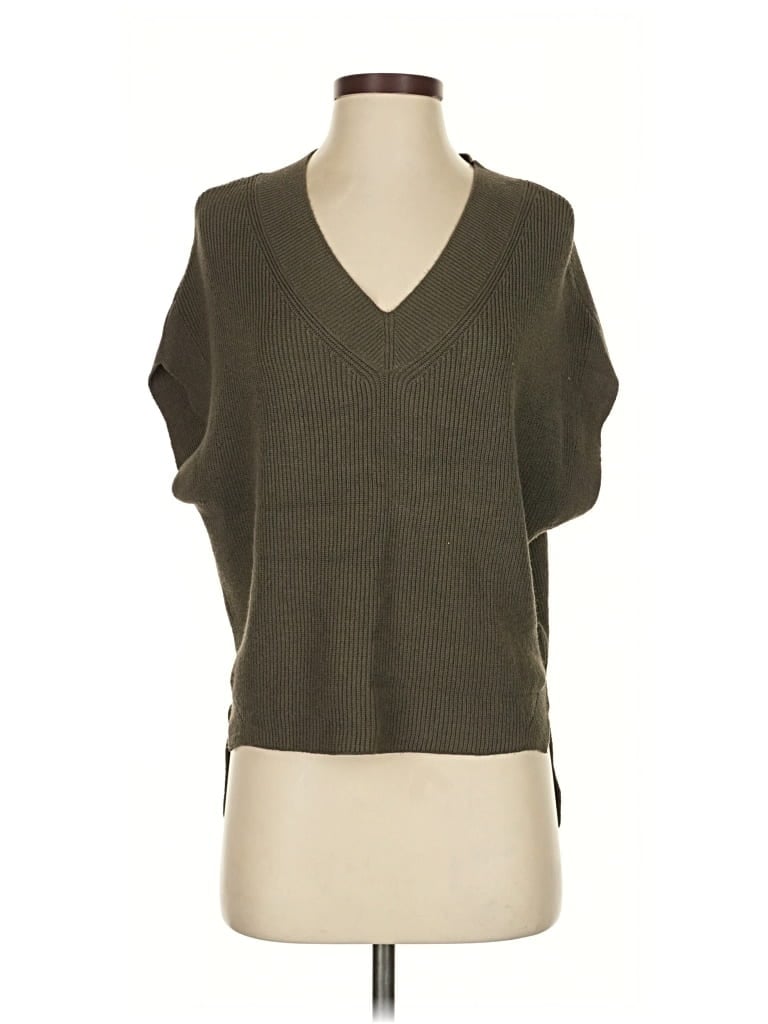 Pre-owned Express Sweater Vest In Brown