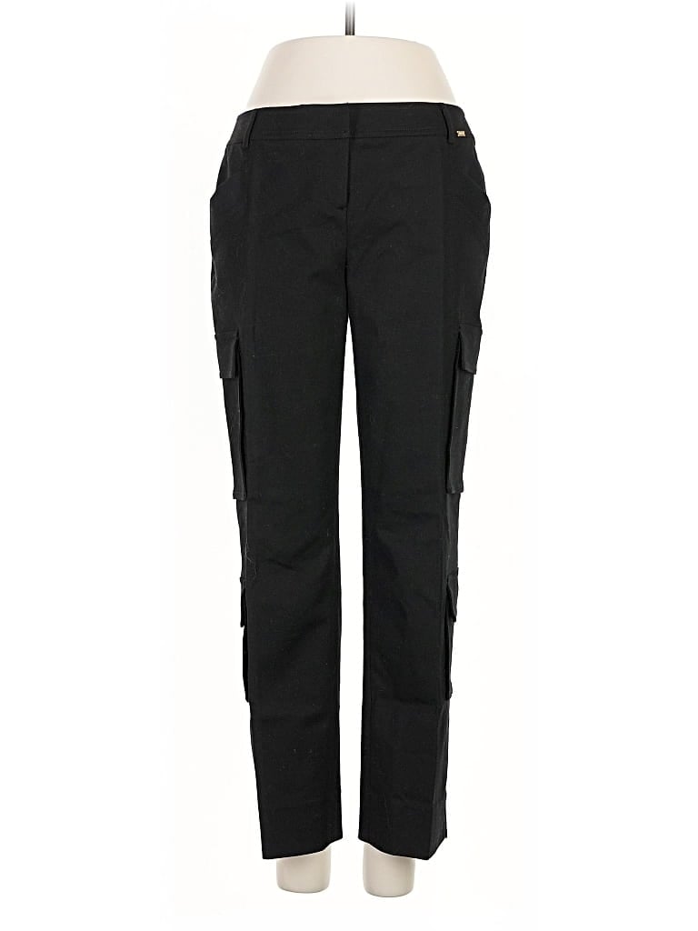 Pre-owned St John Cargo Pants In Black