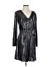 MICHAEL Michael Kors Metallic Silver Cocktail Dress Size S - photo 1