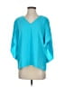 Anna Cate Teal 3/4 Sleeve Blouse Size XS - photo 1