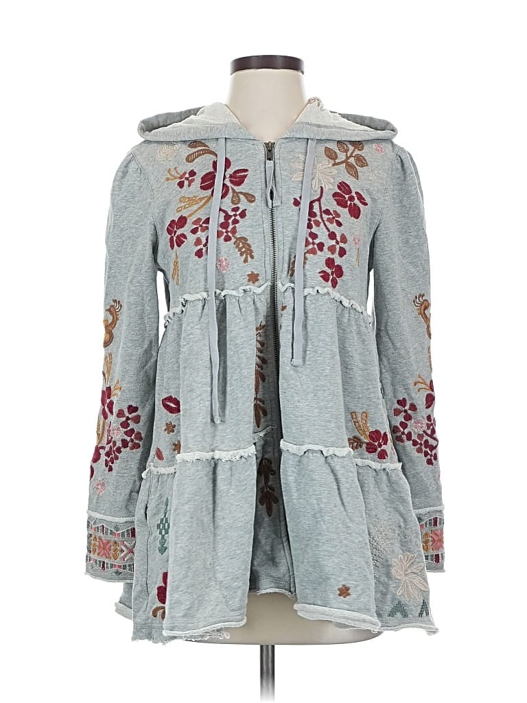 Pre-owned Johnny Was Jacket In Blue