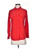 Equipment Red Long Sleeve Button-Down Shirt Size XS - photo 1