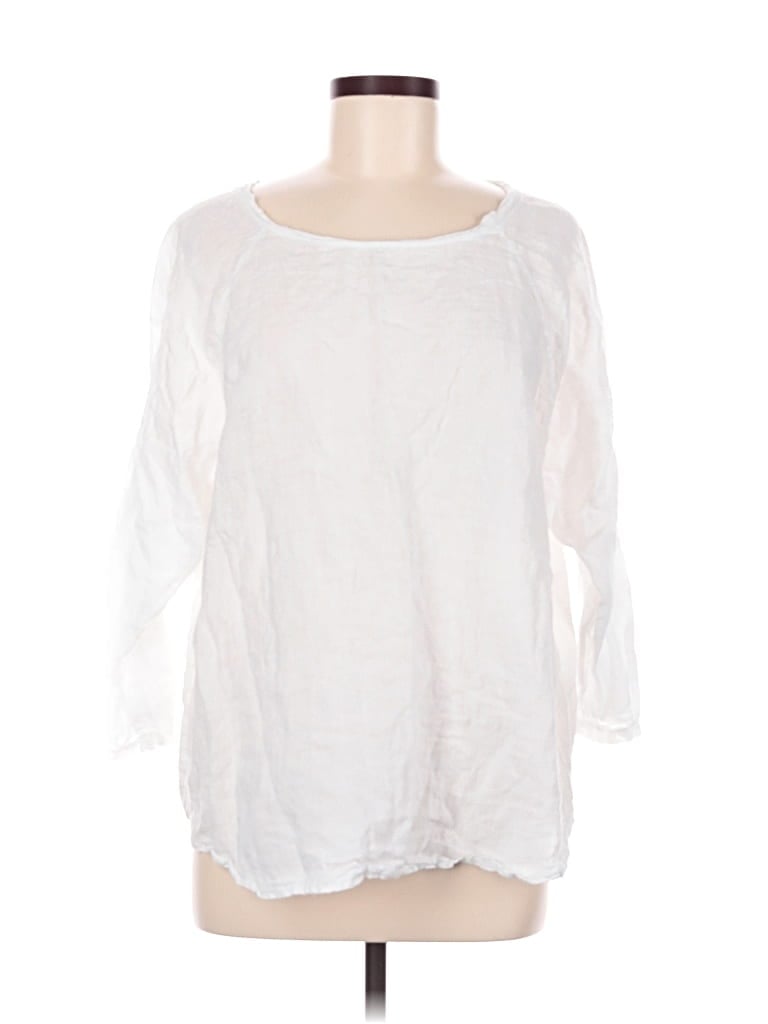 Pre-owned Sunday In Brooklyn 3/4 Sleeve Blouse In Orange