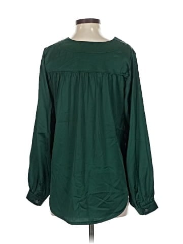 Material Girl Long Sleeve Blouse (view 2)