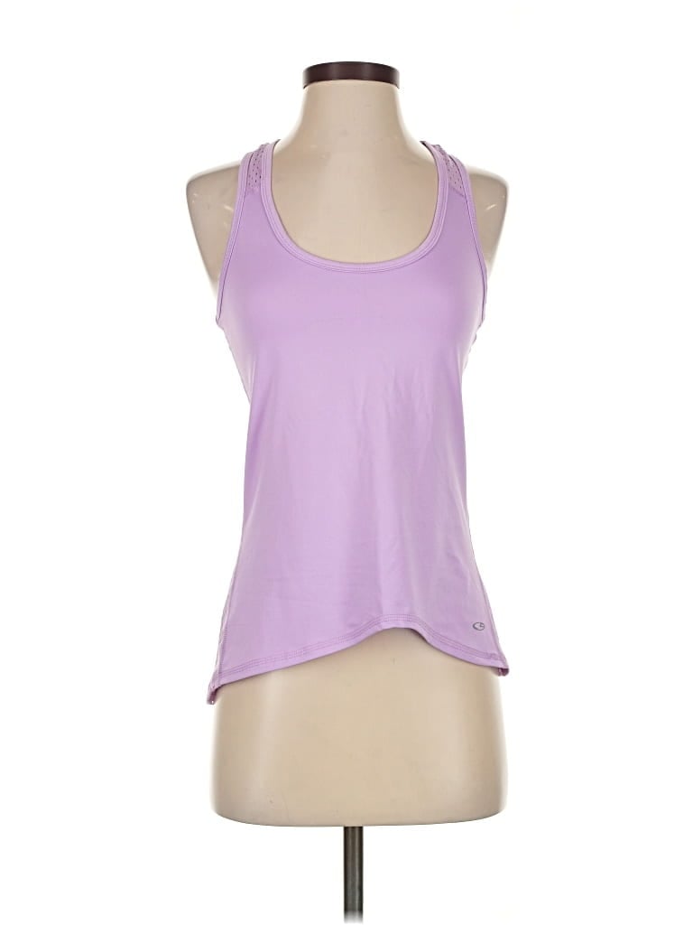 Pre-owned C9 By Champion Tank Top Purple Halter Neckline Tops