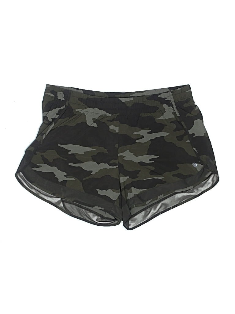 Pre-owned Athleta Athletic Shorts In Green