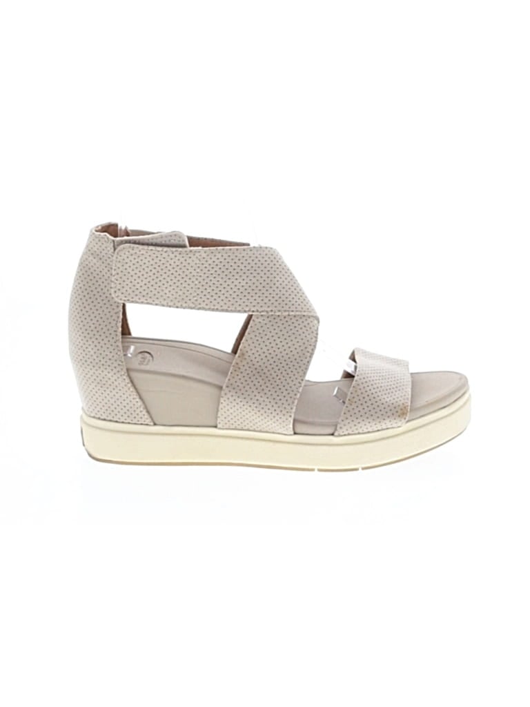 Pre-owned Dr. Scholl's Wedges In Gray