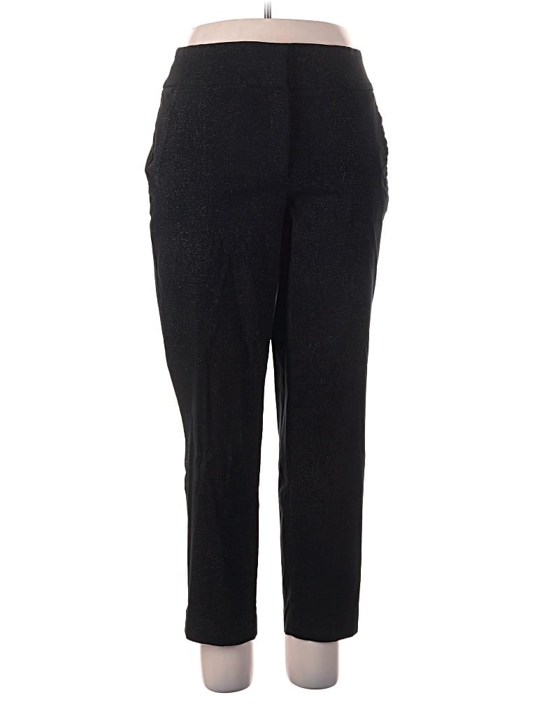 Pre-owned Lane Bryant Dress Pants In Black