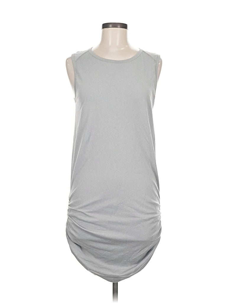Pre-owned Lululemon Athletica Casual Dress In Gray