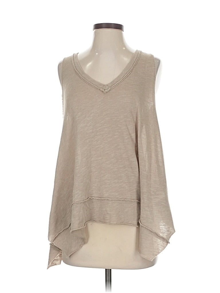 Pre-owned Project Social T Sleeveless T-shirt In Brown