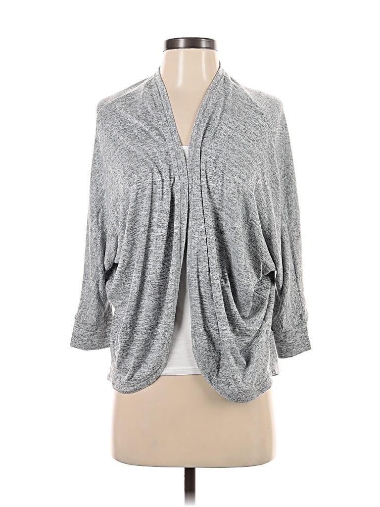 Pre-owned Gap Cardigan Sweater In Silver