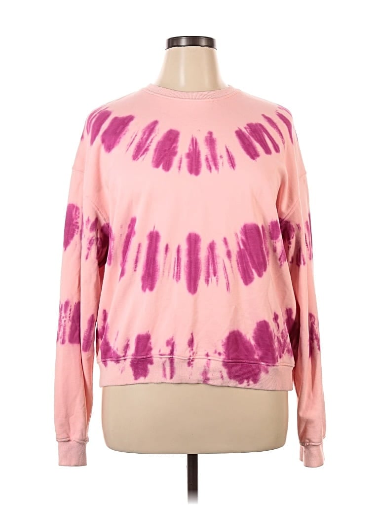Pre-owned Le Lis Pullover Sweater In Pink
