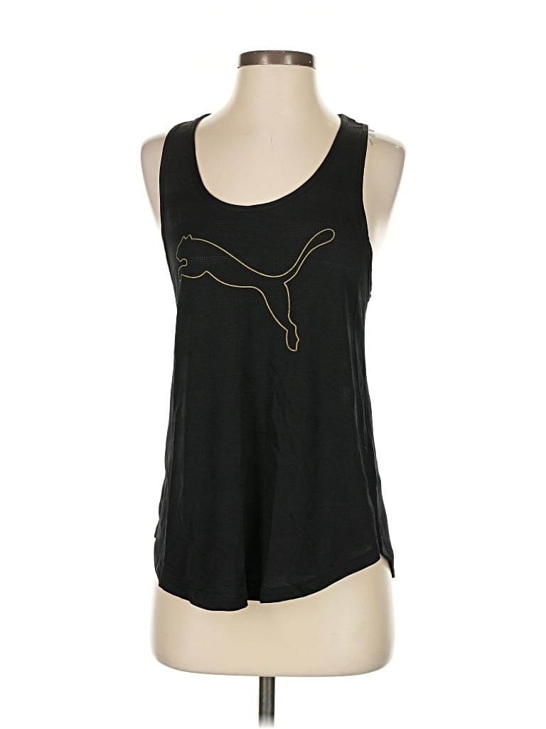 Pre-owned Puma Active Tank Top In Black